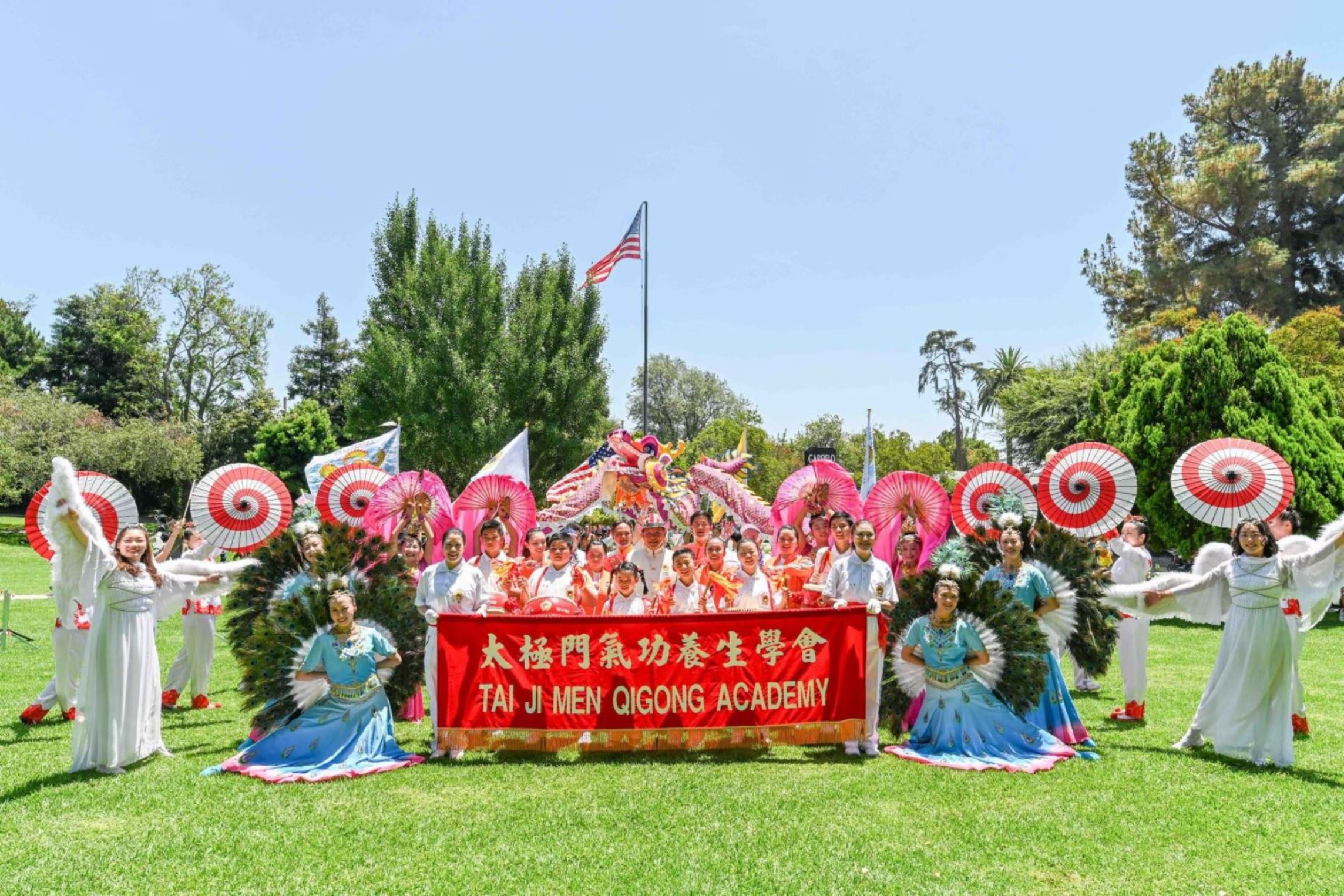 太極門親訪團美加國慶綻放文化光彩 以良心與希望祝福世界