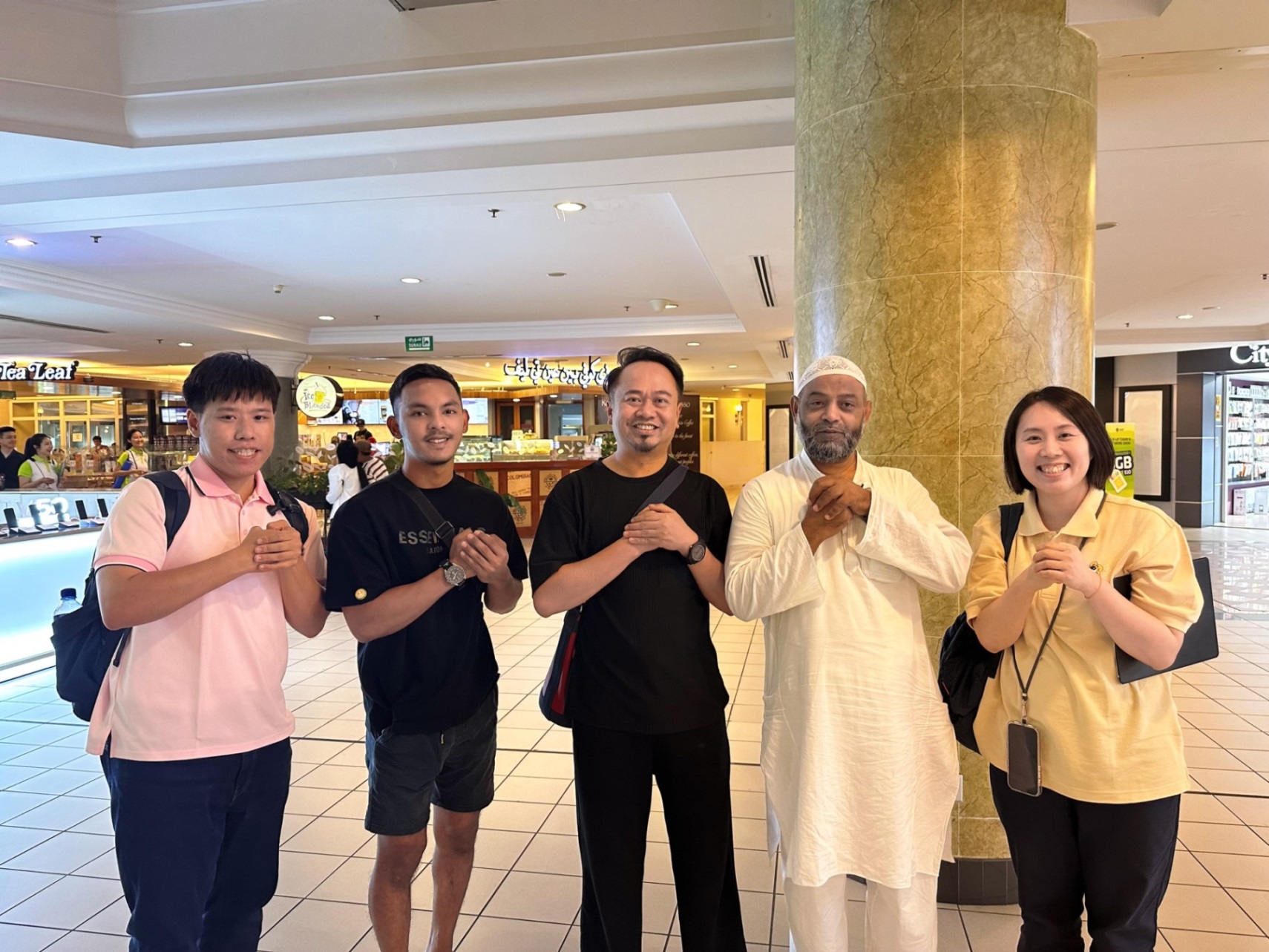 頂大理工科大學生楷育的汶萊愛與和平之旅 共創太極門親訪團走訪