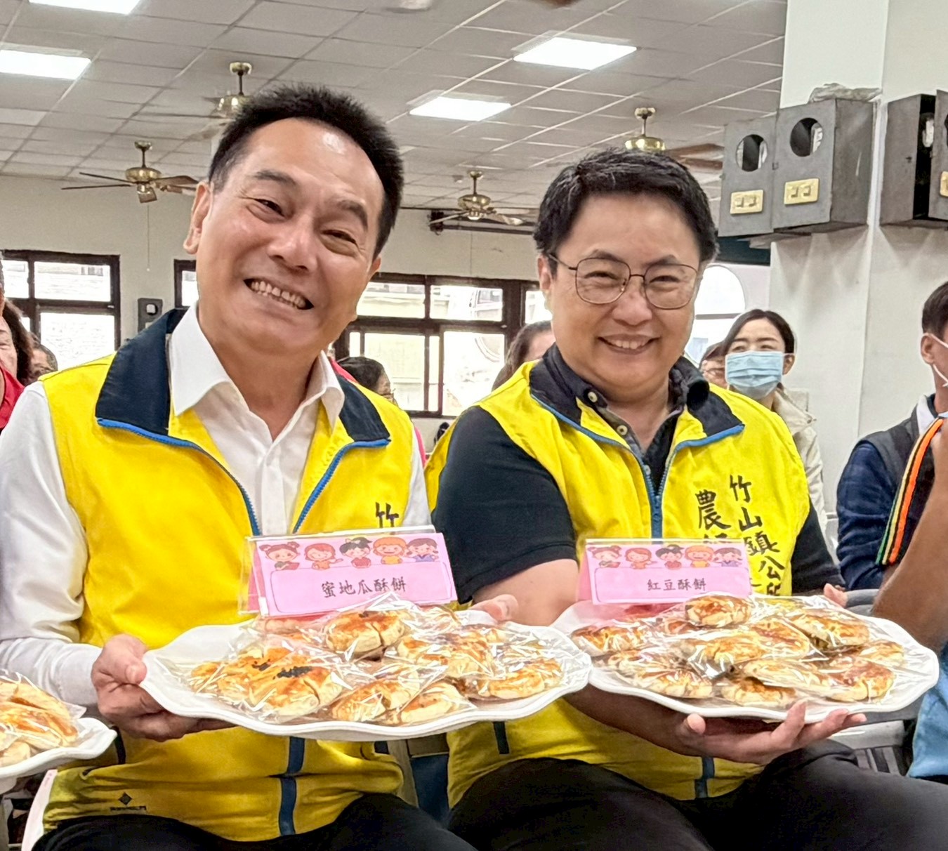 地瓜酥餅香氣四溢！竹山鎮推廣在地農產 ...