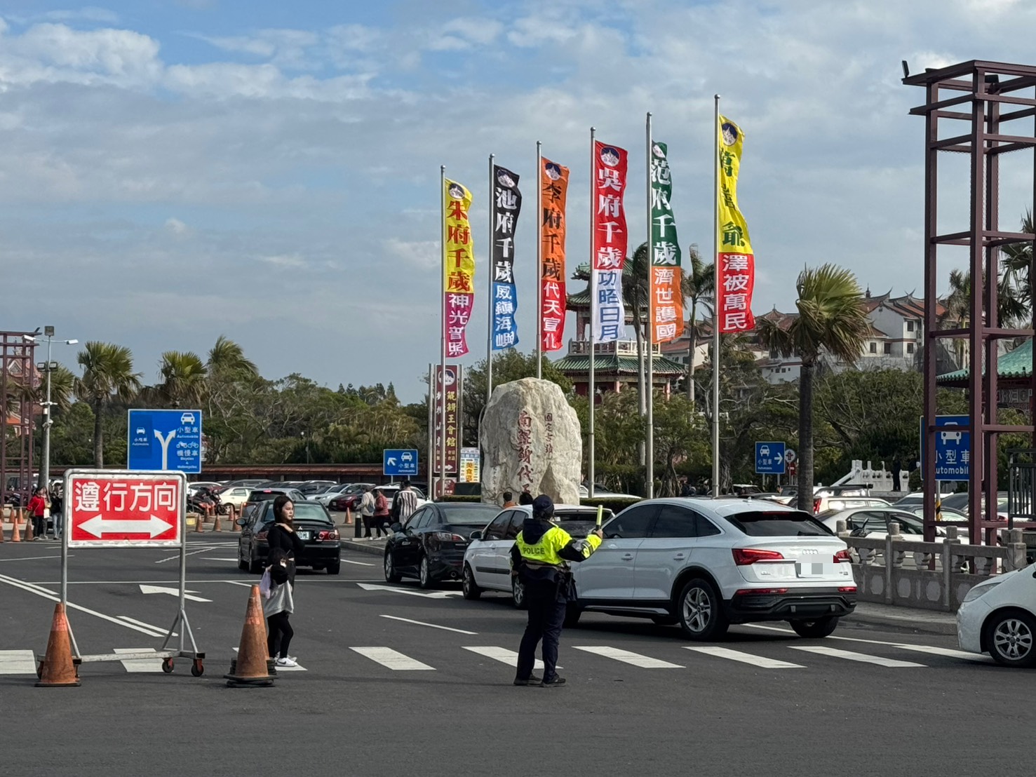 學甲警分局啟動大年初1到初4南鯤鯓代天...