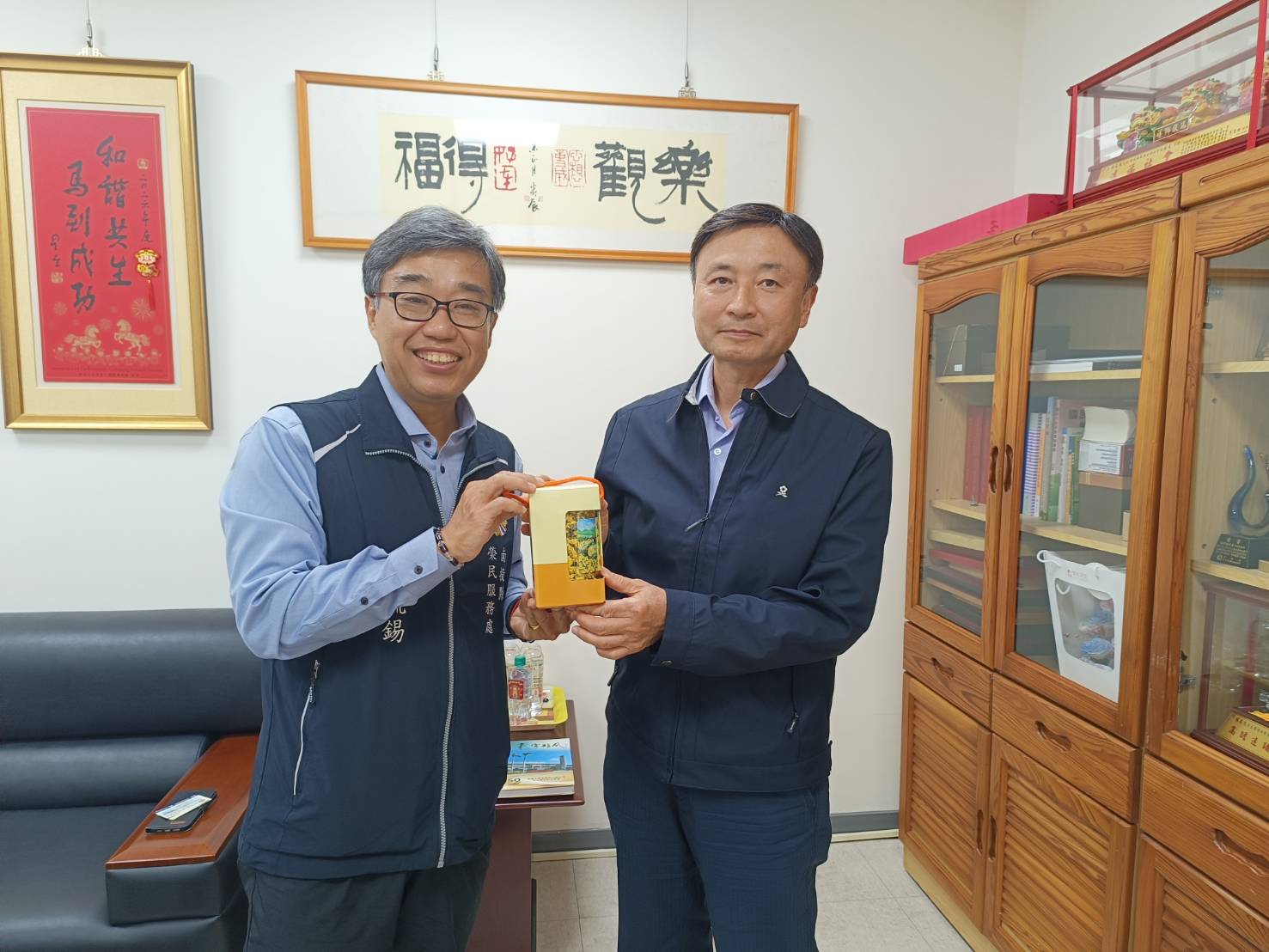 南投縣榮服處拜會縣府局處首長 攜手推動...