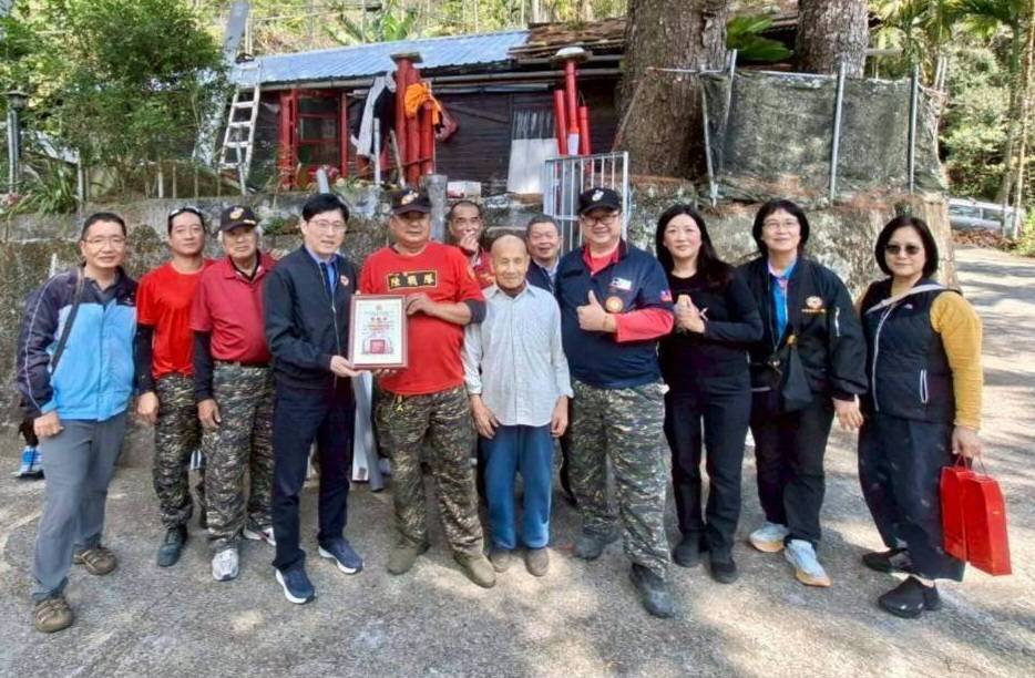 南投縣榮服處攜手海陸協會為老兵修屋圓夢