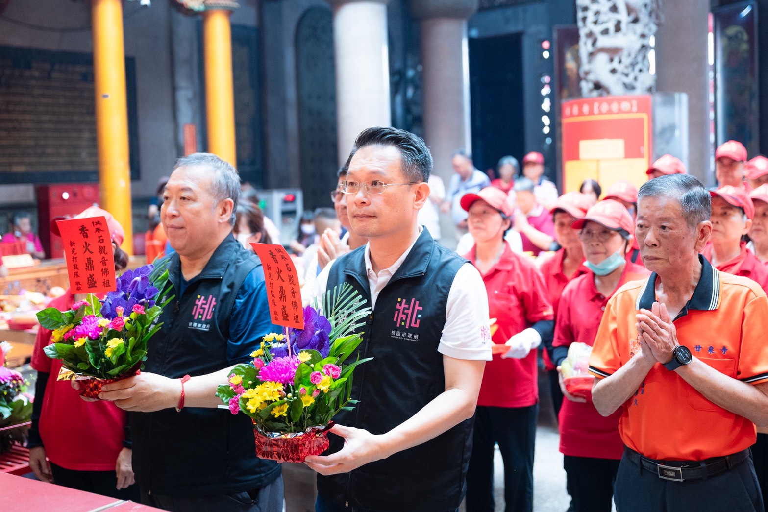 甘泉寺石觀音震靈紀念日祈福　蘇俊賓：上...