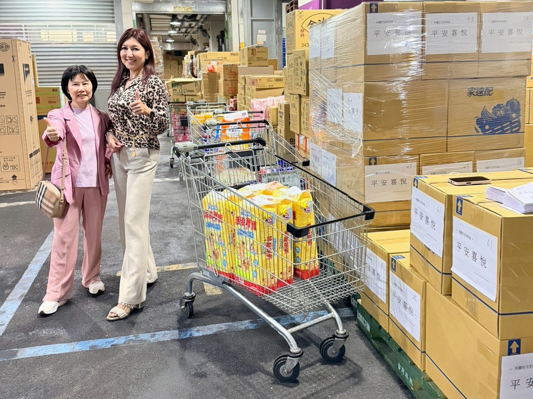 可若夫生技董事長Christina親採...