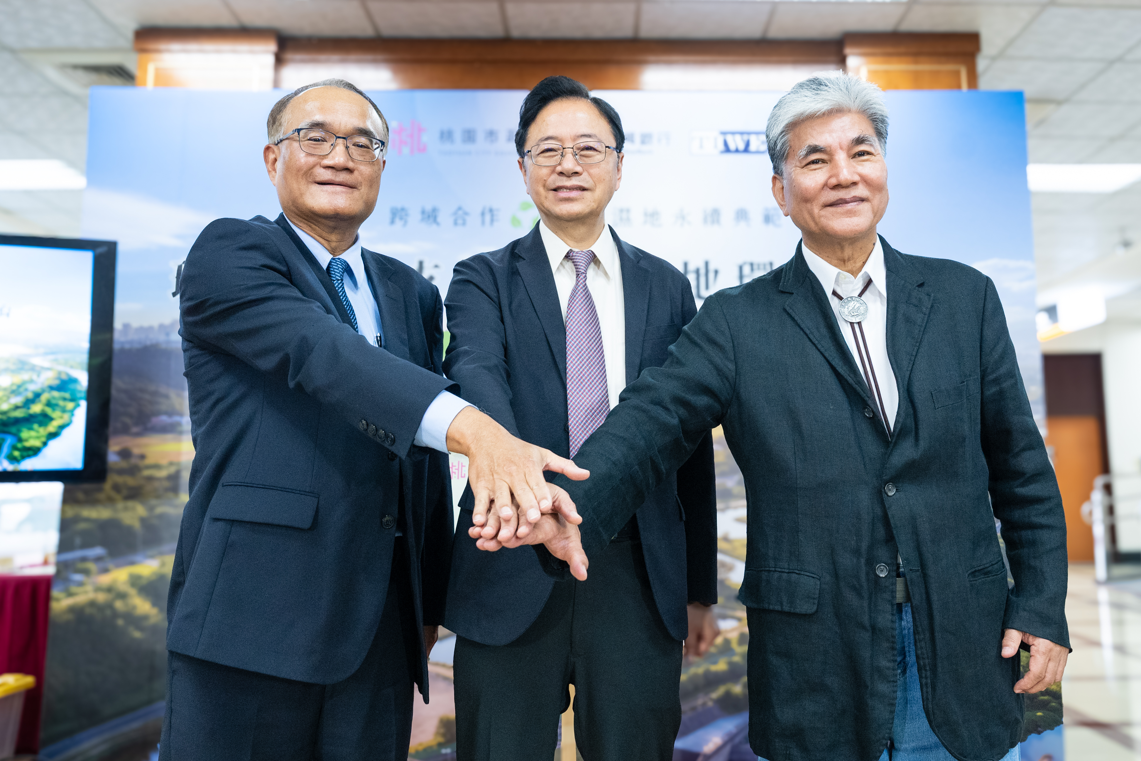 桃市府跨域合作推動瑞興濕地　張市長：打...