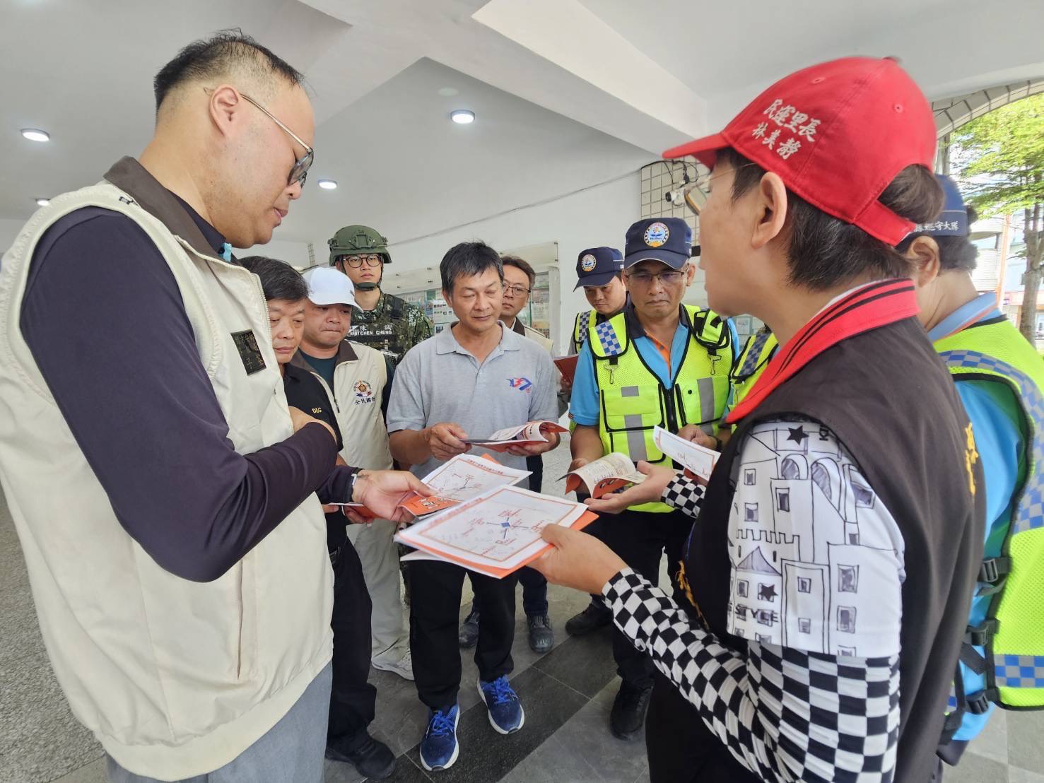  花蓮後備攜手民防 深化戰略溝通強化社...